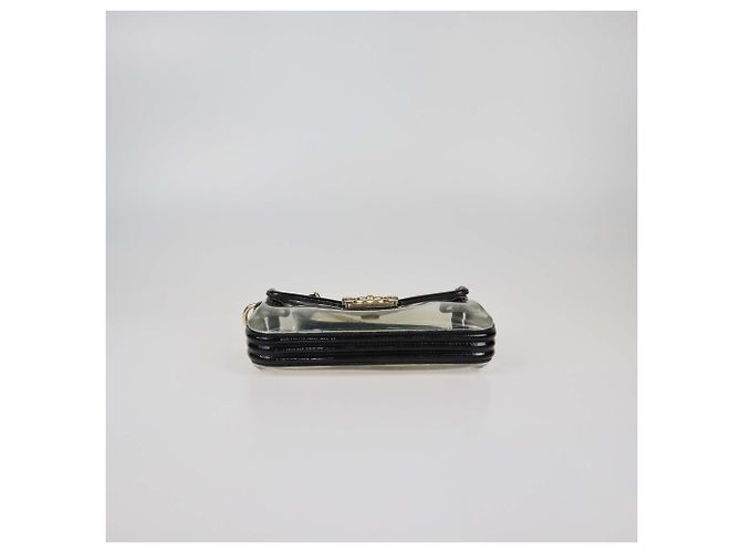 Chanel Black Transparent Vinyl Naked PVC Boy Flap Bag - view 4
