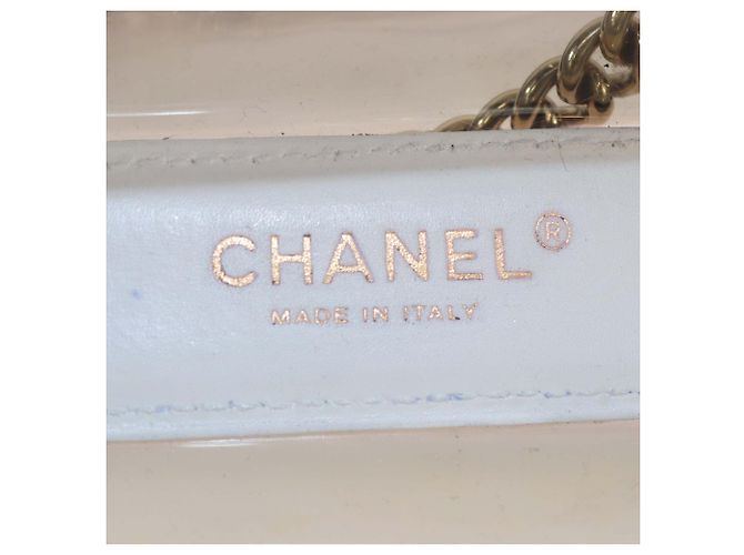 Chanel Black Transparent Vinyl Naked PVC Boy Flap Bag - view 5