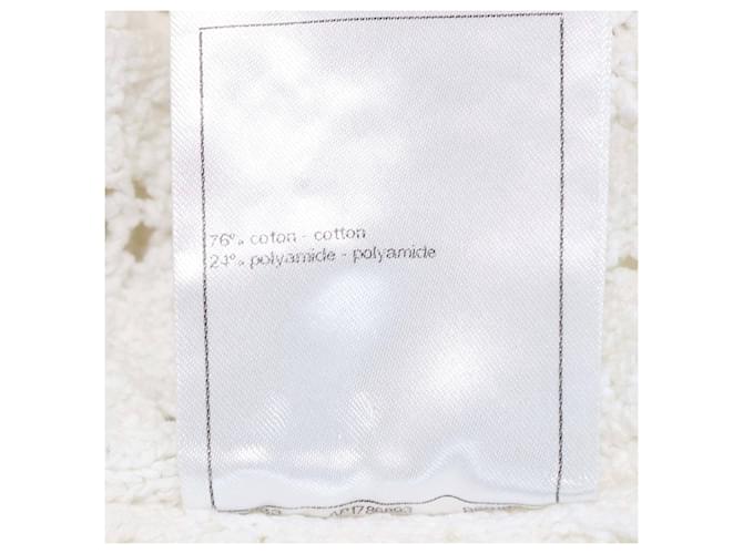 Weißer Häkelpullover von Chanel - Ansicht 7