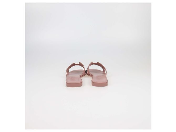 Hermès Sandali Oran Hermes Nero/Rosa Vieux - vista 5