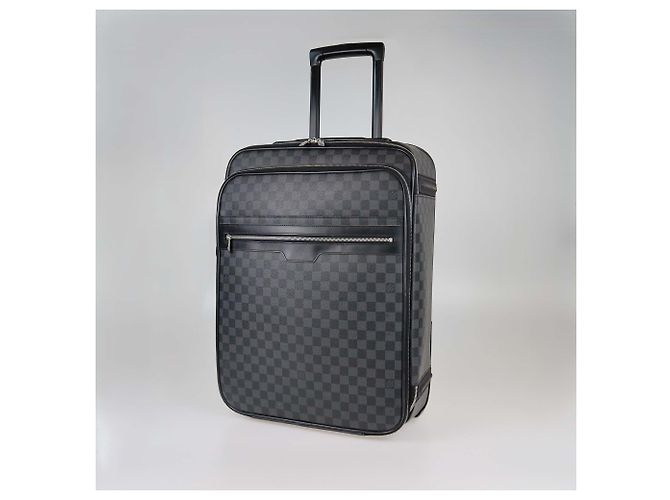 Valigia Louis Vuitton Damier Graphite Canvas Pegase 55 - vista 2