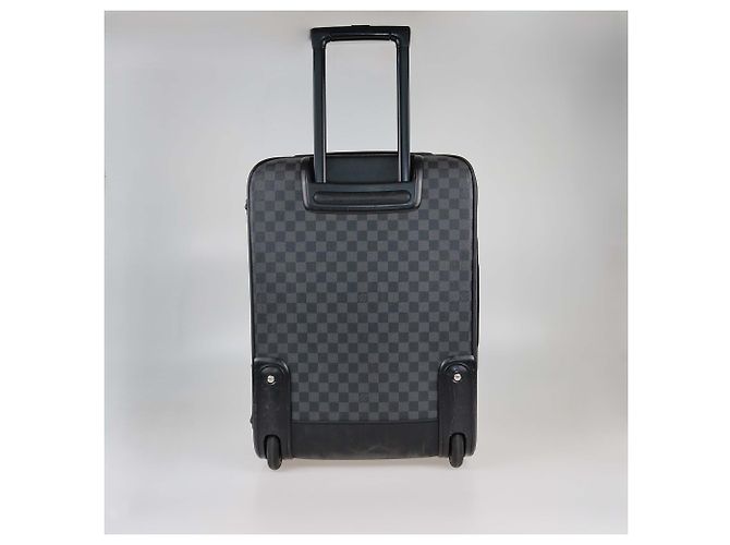 Valigia Louis Vuitton Damier Graphite Canvas Pegase 55 - vista 3