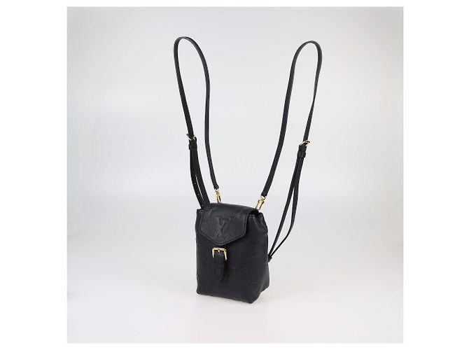 Louis Vuitton Schwarzer Monogram Empreinte Giant Tiny Rucksack - Ansicht 2