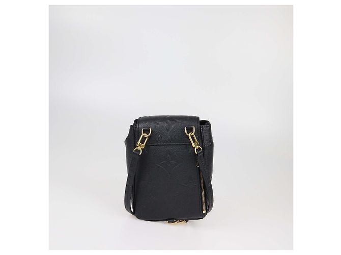 Louis Vuitton Schwarzer Monogram Empreinte Giant Tiny Rucksack - Ansicht 4