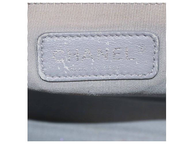 Borsa Boy Flap Media in Pelle Trapuntata Nera Chanel Nero - vista 5