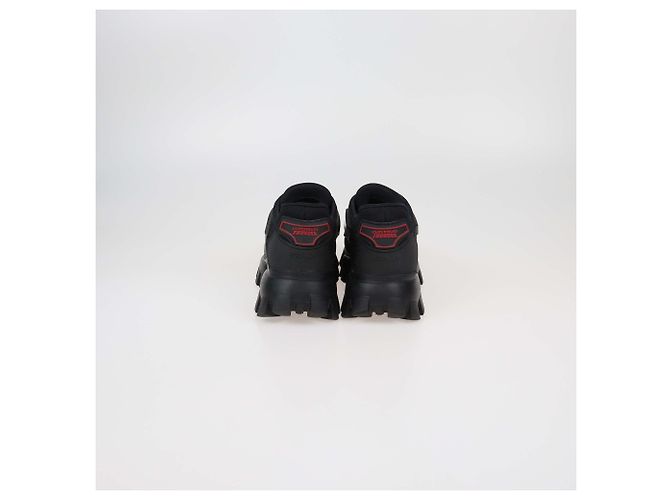 Sneakers basse Prada in tessuto nero e gomma Cloudburst Thunder - vista 5