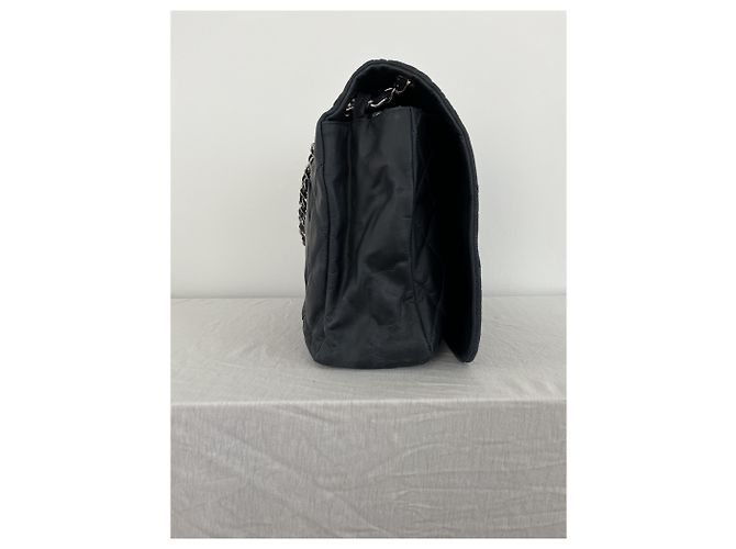 Timeless Chanel Borsa a spalla Matelassé Chain Blu Navy Pelle Blu scuro - vista 10