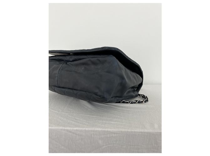 Timeless Chanel Borsa a spalla Matelassé Chain Blu Navy Pelle Blu scuro - vista 2