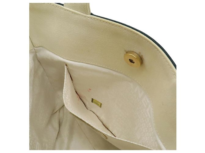 2.55 Chanel Canvas Coco Mark Tote Bag Schwarz - Ansicht 7