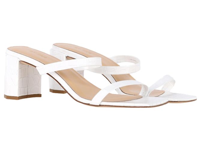 Mules Tanya By Far in pelle bianca - vista 4