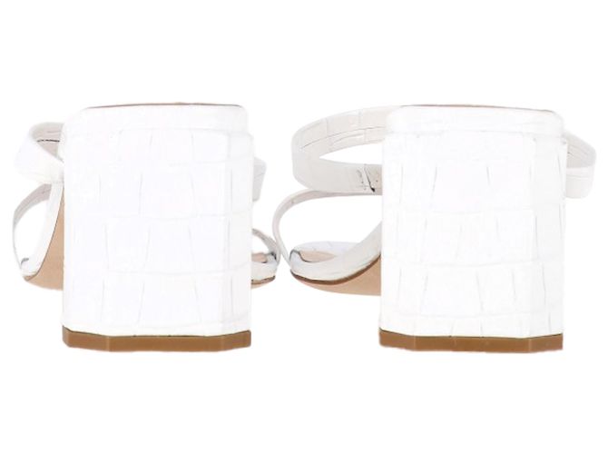 Mules Tanya By Far in pelle bianca - vista 5