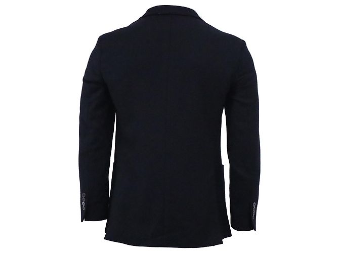 CH Carolina Herrera Double-Breasted Blazer in Black Wool - view 4