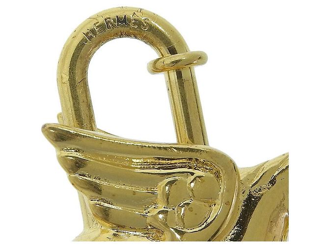 Pendente Cadena Pegasus di Hermès D'oro Metallico - vista 6