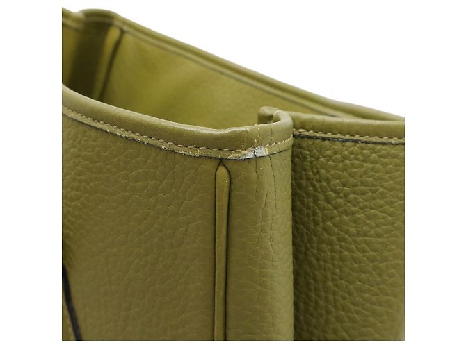 Hermès Victoria Cabas 32 Tragetasche Grün - Ansicht 4