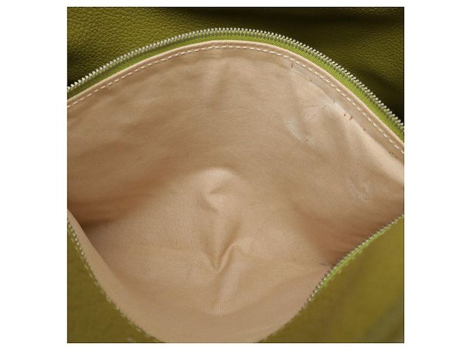 Hermès Victoria Cabas 32 Tragetasche Grün - Ansicht 7