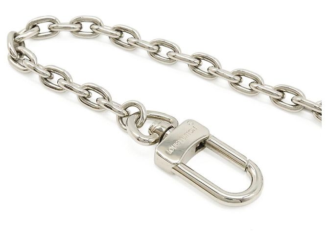 Portamonete Louis Vuitton con catena Argento Metallico - vista 5