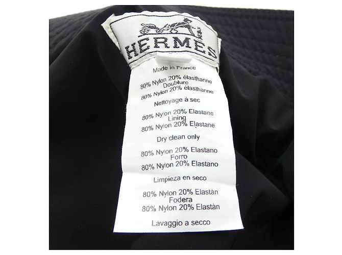 Hermès Hut Schwarz - Ansicht 3