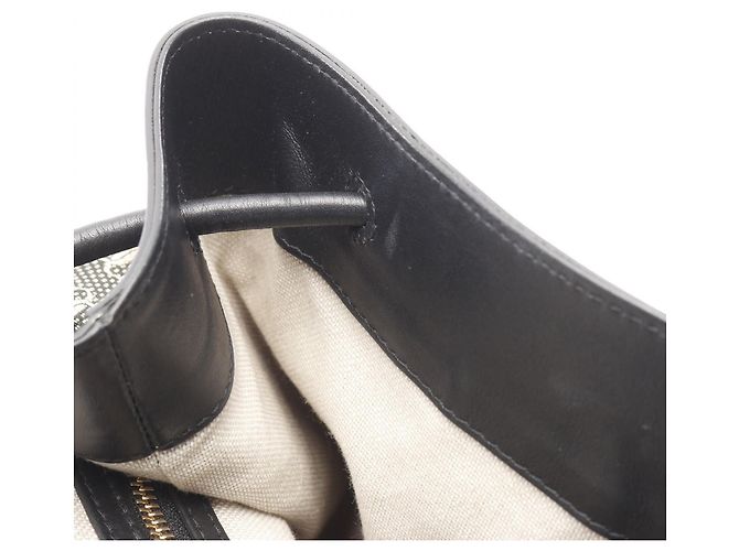 ZAINO EVAN JIMMY CHOO Zaino in pelle, nylon e tela - vista 9