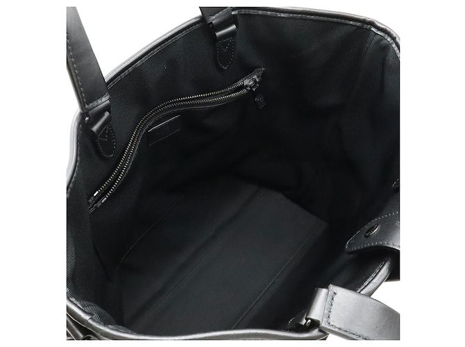 Bolso Saumur Monogram Eclipse de Louis Vuitton Negro - vista 5