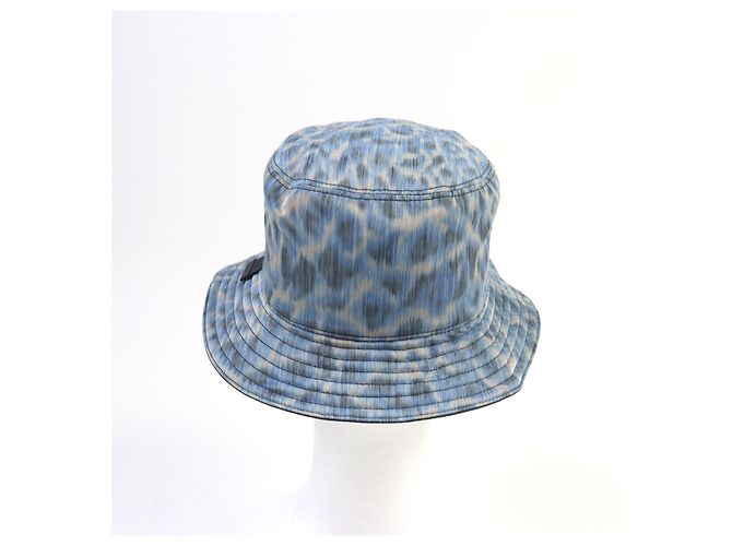 Christian Dior Cappello bucket Dior Parley Blu - vista 4