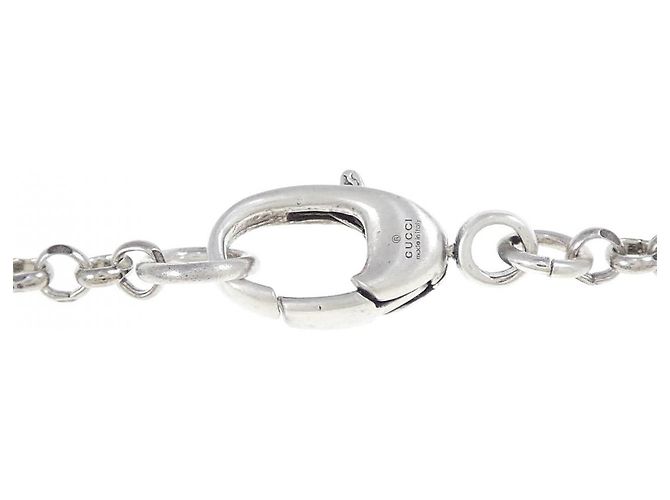 Collana in argento 925 Double G di Gucci Metallico - vista 5
