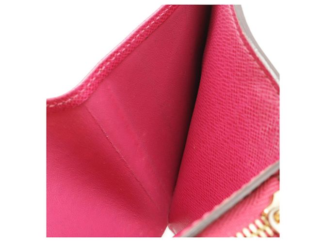 Portafoglio compatto con zip perforato Monogram Louis Vuitton M95188 Porpora - vista 7