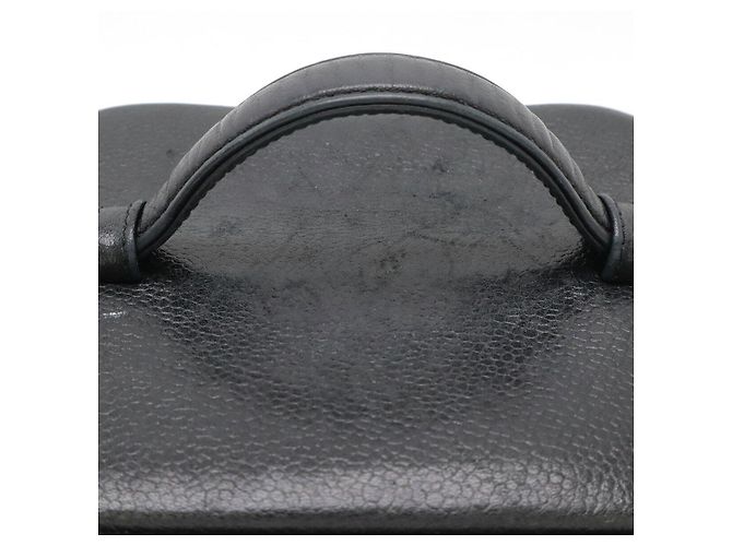 Pochette Cosmetica Vanity in Caviar Chanel Nero - vista 4