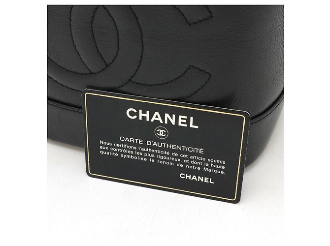 Pochette Cosmetica Vanity in Caviar Chanel Nero - vista 9