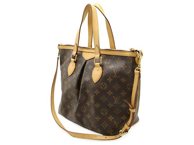 Louis Vuitton Monogram Palermo PM Tote Bag Braun - Ansicht 2