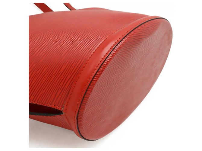 Borsa a spalla Saint Jacques Epi Louis Vuitton Rosso - vista 3