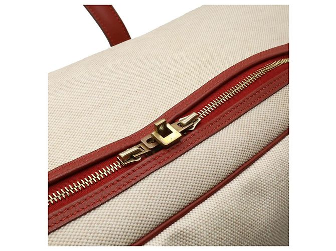 Borsa da viaggio Boston Victoria 60 di Hermès Rosso - vista 5