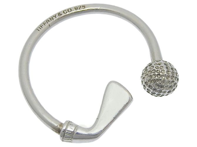 Chaveiro de prata com motivo de golfe Tiffany & Co - vista 2