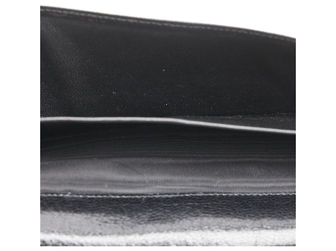 Gucci Interlocking G Leder Langbörse Schwarz - Ansicht 8