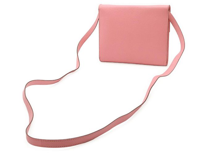 Hermès Sac à épaule Hermes Chevre Click 16 Rose - vue 2