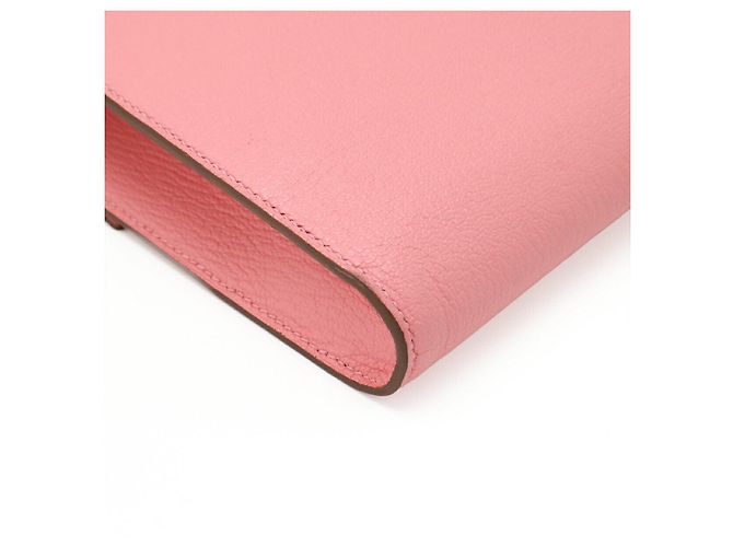 Hermès Sac à épaule Hermes Chevre Click 16 Rose - vue 3