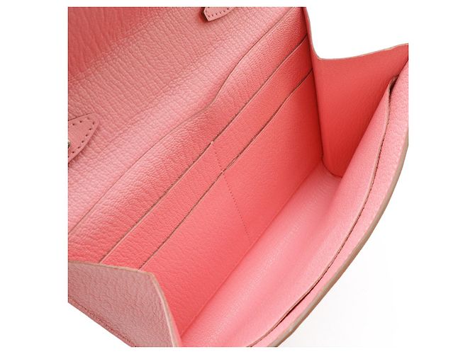Hermès Sac à épaule Hermes Chevre Click 16 Rose - vue 6