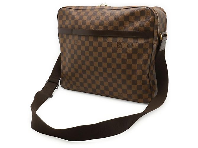 Borsa Messenger Damier Dorsoduro Louis Vuitton Marrone - view 2