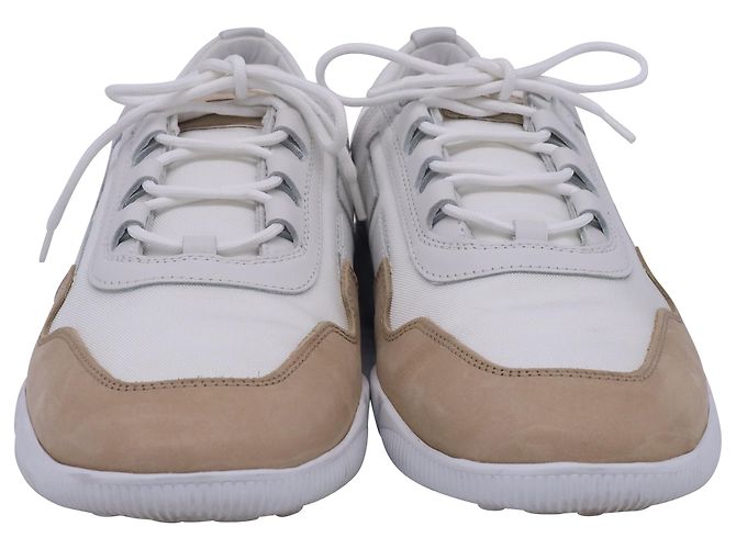Sneakers bicolore Tod's in tela bianca Multicolore - vista 2
