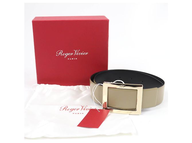 Leder Gürtel von Roger Vivier - Ansicht 2