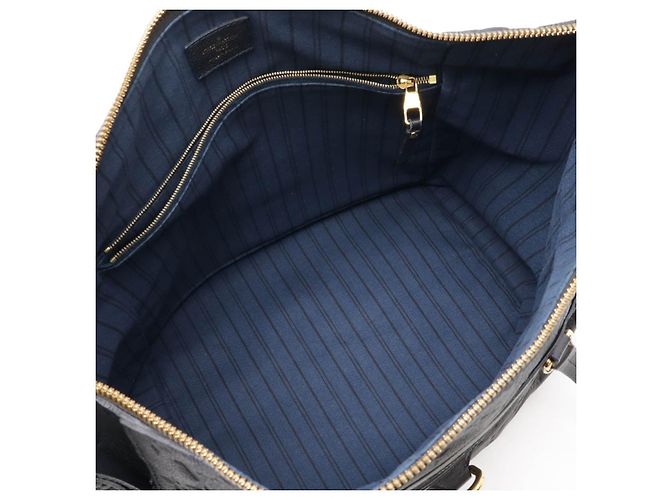 Borsa 2 in 1 Louis Vuitton Monogram Empreinte Lumineuse PM M93410 Blu - vista 7