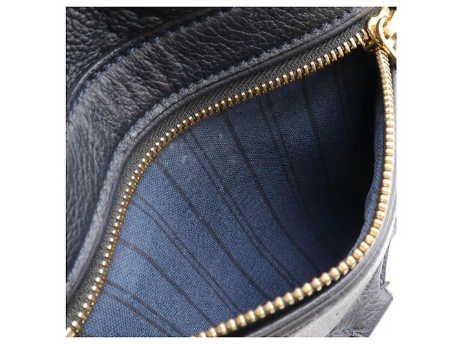 Borsa 2 in 1 Louis Vuitton Monogram Empreinte Lumineuse PM M93410 Blu - vista 9