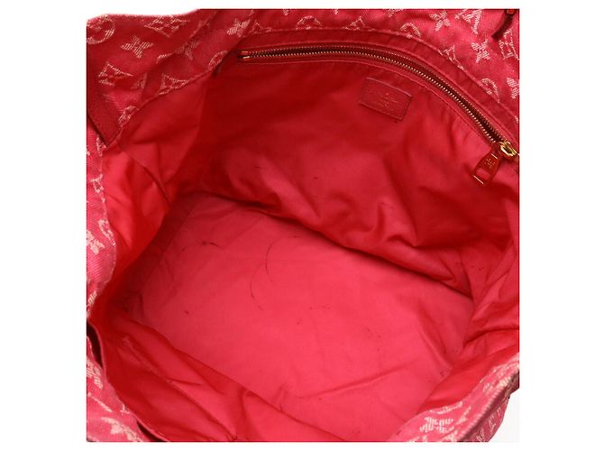 Borsa tote Louis Vuitton Monogram Denim Noe Full MM Rosa - vista 6