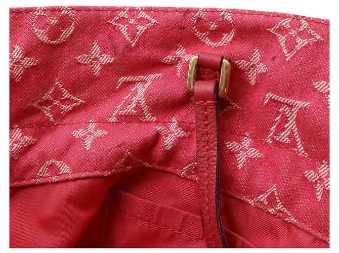 Borsa tote Louis Vuitton Monogram Denim Noe Full MM Rosa - vista 8