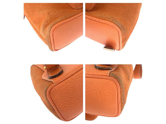 Bamboo Zaino in suede Gucci con bambù Arancione - vista 3