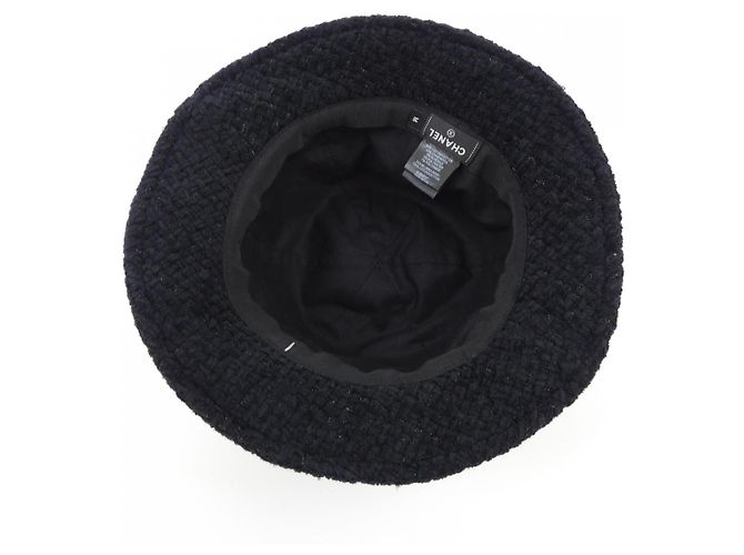 Timeless Chanel Hat Cotton Wool Silk Polyester Polyamide Hat Black - view 5