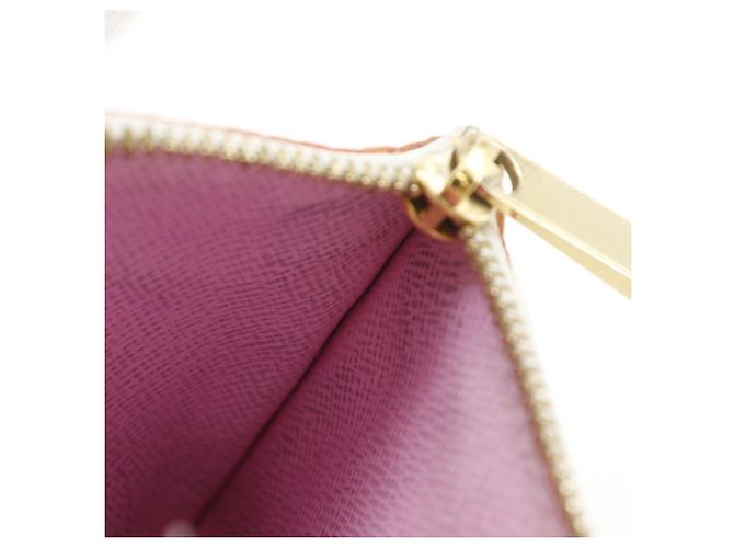 Pochette Cree Portamonete Louis Vuitton Bianco Multicolore - vista 9