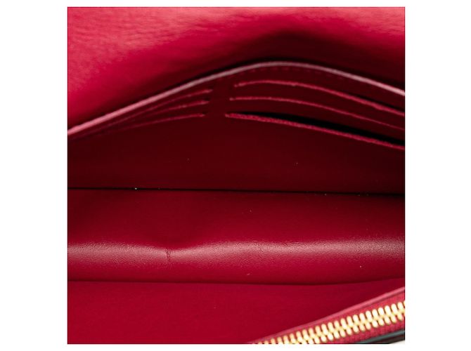 Borsa a spalla portafoglio floreale Monogram Louis Vuitton Marrone Fuschia Monogramma - vista 7
