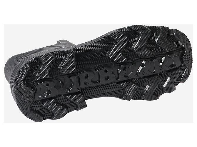 Burberry Botas de goma negras - tamaño EU 42 (UK 9) Negro - vista 5