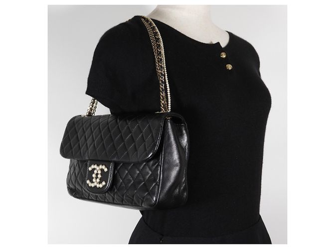 Borsa a spalla Westminster di Chanel Nero - vista 19