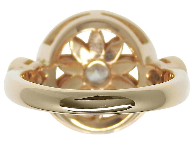 Anello in diamante in oro giallo 18K Harry Winston - vista 5